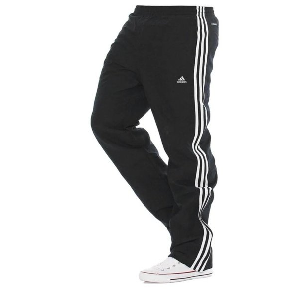 adidas Bottoms | Adidas Striped Logo Straight Fit Track Pants Xl8 | Poshmark